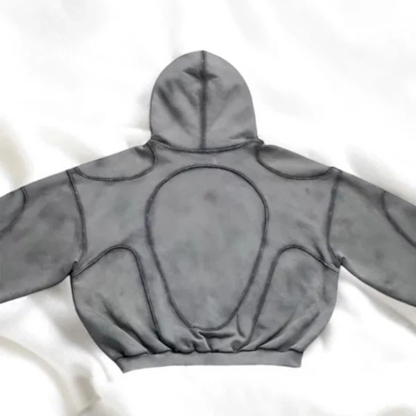 Grey Washed WUYI Oversized Hoodie Grey Washed WUYI Oversized Hoodie