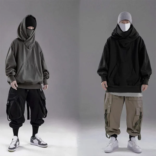 Double Hood Oversized Pullover Hoodie Double Hood Oversized Pullover Hoodie