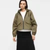 Women's Crop Hood Light Jacket