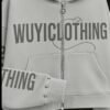 WUYICLOTHING Studded Cropped Hoodie WUYICLOTHING Studded Cropped Hoodie