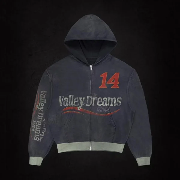 Washed Retro Wide Leg Tracksuit Set