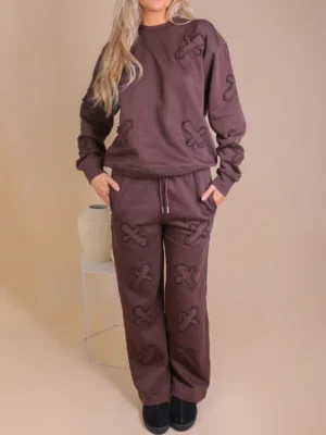 Women Wide Leg Loungewear Set Women Wide Leg Loungewear Set