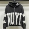The Complete Guide to Custom Embroidered Clothing in 2026: Trends, Process & Manufacturing WUYI 03 Star Patch Washed Hoodie