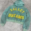 Valley Dreams Studded Cropped Zip Hoodie Valley Dreams Studded Cropped Zip Hoodie