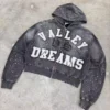 Valley Dreams Studded Cropped Zip Hoodie Valley Dreams Studded Cropped Zip Hoodie