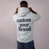 Distressed Custom Pocket Hoodie Distressed Custom Pocket Hoodie