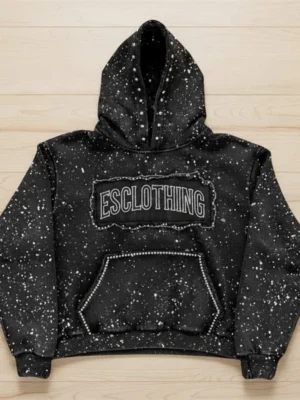 Custom Hoodie Manufacturer: WUYI Apparel – Your Trusted Partner for Europe and America Market 2026 Splatter Rhinestone Cropped Hooded Sweatshirt