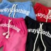 WUYICLOTHING Colorful Sweat Shorts