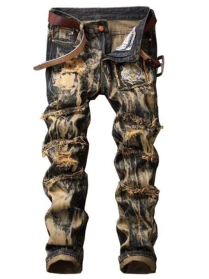 How to Patch Jeans in 2026: The Complete Guide to Repairing Denim Like a Pro Distressed Bleached Slim Fit Jeans