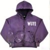 Vintage Purple WUYI Zip Up Hoodie