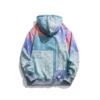 Womens Bandana Patchwork Pullover Hoodie Womens Bandana Patchwork Pullover Hoodie