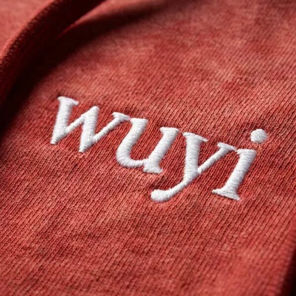 Vintage Washed Red Oversized Hoodie