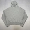 Grey Oversized Paint-Splatter Pullover Hoodie Grey Oversized Paint-Splatter Pullover Hoodie