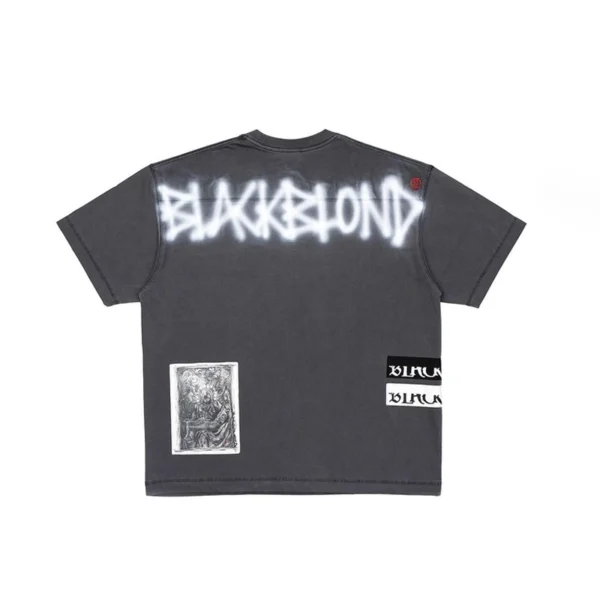 Grey Washed Oversized Streetwear T-Shirt Grey Washed Oversized Streetwear T-Shirt