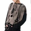 Grey Two-Piece Distressed Layered Hoodie Grey Two-Piece Distressed Layered Hoodie