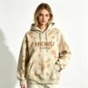 Beige Tie Dye Hoodie Oversized Women Streetwear Beige Tie Dye Hoodie Oversized Women Streetwear