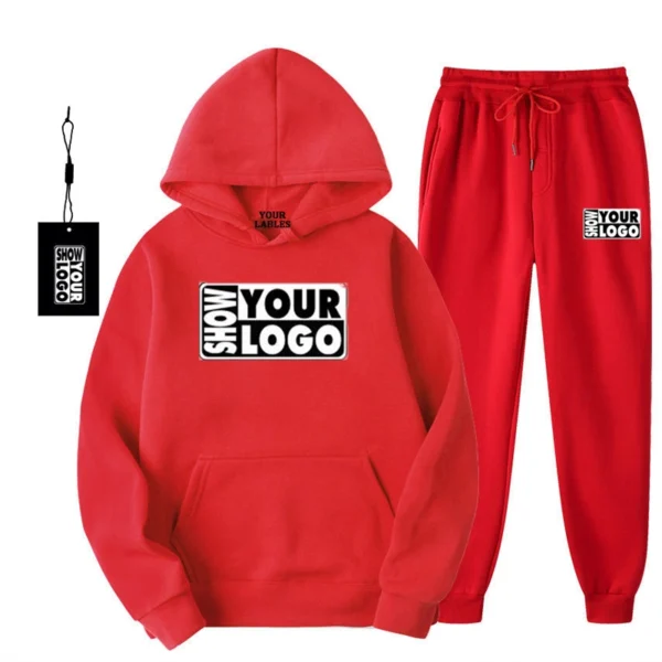 Customizable Hoodie & Jogger Tracksuit