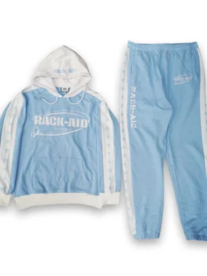 Star Stripe Color Block Hoodie & Jogger Set