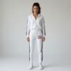 Chase Passion Side Stripe Zip Up Women Tracksuit Set