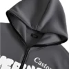 Graffiti Print Side Stripe Zip-Up Tracksuit