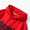 Brush Stroke Letter Sherpa Lined Oversized Hoodie Brush Stroke Letter Sherpa Lined Oversized Hoodie