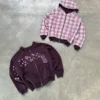 Reversible Plaid & Star Print Zip Hoodie Reversible Plaid & Star Print Zip Hoodie