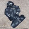 Broken Order Gradient Wash Full Zip Tracksuit Set