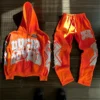 Raw Patch Gradient Zip Hoodie & Jogger Set Raw Patch Gradient Zip Hoodie & Jogger Set