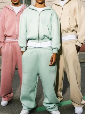 Contrast Stitch Custom Logo Oversized Tracksuit Contrast Stitch Custom Logo Oversized Tracksuit
