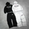 Contrast Stitch Custom Logo Oversized Tracksuit Contrast Stitch Custom Logo Oversized Tracksuit