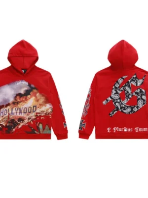 Godspeed Graphic Print Oversized Hoodie