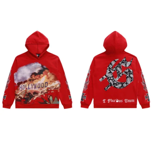 Godspeed Graphic Print Oversized Hoodie Godspeed Graphic Print Oversized Hoodie