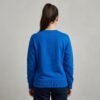 Royal Blue Blank Custom Print Crew Neck Fleece Sweatshirt Royal Blue Blank Custom Print Crew Neck Fleece Sweatshirt