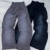 Vintage Faded Wide Leg Blank Custom Fleece Sweatpants Vintage Faded Wide Leg Blank Custom Fleece Sweatpants