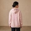 Pastel Pink Multi Star Patch Oversized Pullover Hoodie Pastel Pink Multi Star Patch Oversized Pullover Hoodie