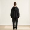 Solid Black Oversized Blank Pullover Hoodie Solid Black Oversized Blank Pullover Hoodie