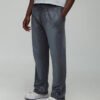 Gradient Rhinestone Sprinkled Vintage Wash Flared Sweatpants Gradient Rhinestone Sprinkled Vintage Wash Flared Sweatpants