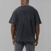 Vintage Acid Wash Oversized Blank Boxy Crewneck T-Shirt
